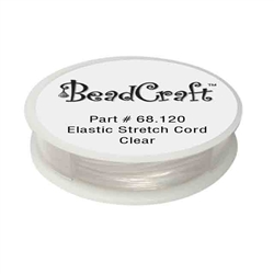 Elastic Stretch Cord - Clear