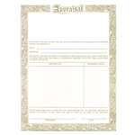 Jewellery Appraisal Form