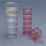 Stackable Round Tray Sets