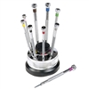 Screwdriver Set in Rotating Stand