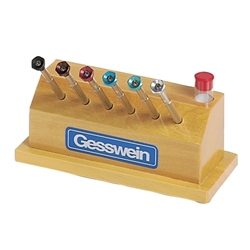 Screwdriver Set in Wooden Stand