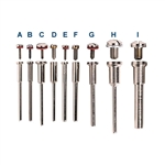 Screw Mandrels (Pkg. of 3)