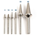 Tapered Thread Mandrels (Pkg. of 3)