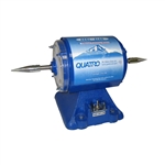 Quatro CoolBlue Buffing Motors, Double Spindle