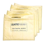 Quatro JetStream Tall Filter Bag Filters, quantity of 5.