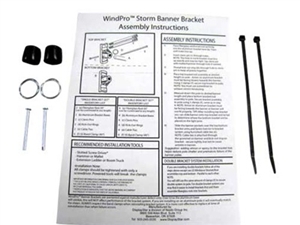 WindPro Banner Bracket parts kit