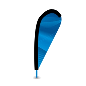 Extra large Teardrop flag graphic replacement