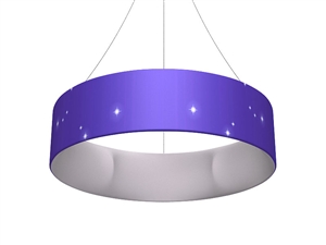Hanging Banner Frame 5' Diameter X  24" Tall with bag
