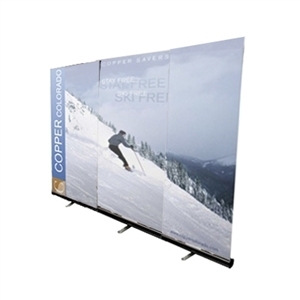 Premium Retractable Banner Stand Back Wall