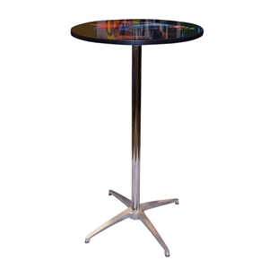 Custom Round Trade Show Table