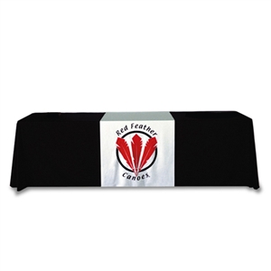 Dye sublimation table runner, 24" x 86"