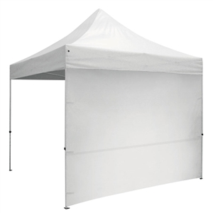 TDFWZEWH - Deluxe Tent 10ft Full Wall with Zipper Ends - White