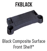 Broilmaster Black Composite Surface Front Shelf