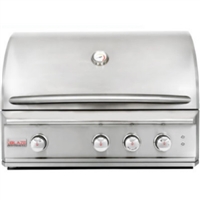 Blaze Professional 34-Inch 3 Burner Built-In Gas Grill With Rear Infrared Burner