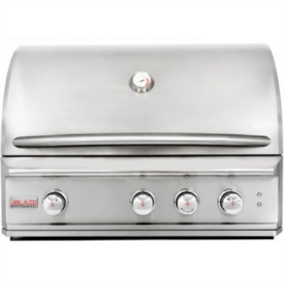 Blaze Professional 34-Inch 3 Burner Built-In Gas Grill With Rear Infrared Burner