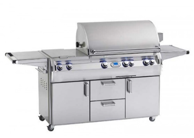 Fire Magic Echelon Diamond 30" Portable Grill, Double Side Burner, Digital Thermometer