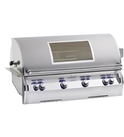 Fire Magic Echelon Diamond 36" Built-In Grill, Analog Thermometer, Infrared Burner on Left Side, Magic View Window