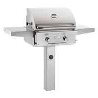 American Outdoor Grill 24" In-Ground Post "L" Series Gas Grill (Optional Rotisserie)