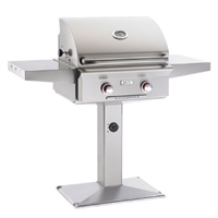 American Outdoor Grill 24" Patio Post and Base "L" Series Gas Grill (Optional Rotisserie)