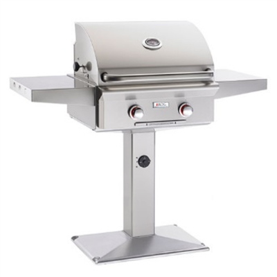 American Outdoor Grill 24" Patio Post and Base "L" Series Gas Grill (Optional Rotisserie)