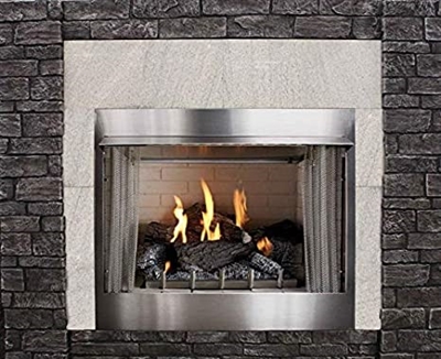 Empire Carol Rose 36" Premium Outdoor Ventless Fireplace