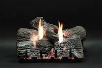 Empire Vent-Free Stacked Wildwood Log Set