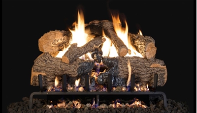 Peterson Vented Charred Angel Oak Log Set