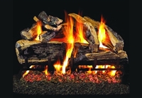 Peterson Vented Charred Rugged Split Oak Gas Log Set