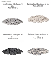 American Fyre Designs 140 pc. Creekstones