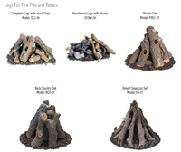 American Fyre Designs Logs for Fire Pits and Tables