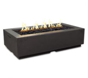 American Fyre Designs Louvre Rectangle Fire Pit