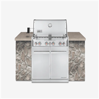 Weber Summit S-460 Natural Gas Built-In Outdoor Grill