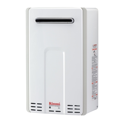 Rinnai 6.3 gpm RV65EN 150 BTU Exterior Tankless WF