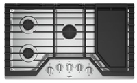 Whirlpool 36" Gas Cooktop with Griddle