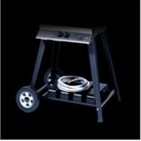 MHP Cast Aluminum Cart for Natural Gas Grill Heads WNK, W3G, TJK, T3G, WHRG, WRG, TRG, THRG
