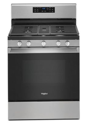 Whirlpool 5.0 Cu. Ft. Gas Range with Fan Convection Oven