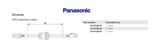 DV0P13803...MOTOR EXTENSION CORD FOR SPEED CONTROLLERS, LENGTH 3 METERS