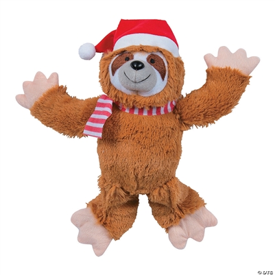 Got-SpecialKIDS|Christmas Stuffed Brown Sloth