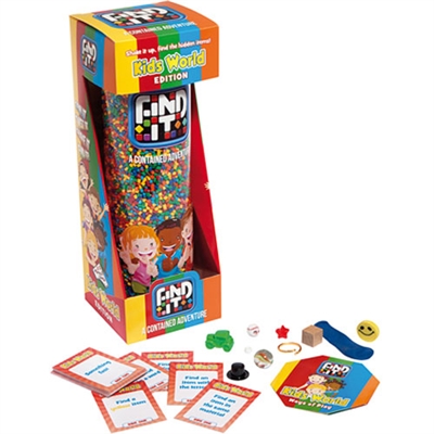 Got Special Kids| Find It Kids World!  It contains hidden items for you to find, conveniently listed on the top of the game. SPIN IT, TWIST IT, SHAKE IT!