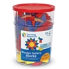 Learning Resources Wooden Pattern Blocks - Set of 250