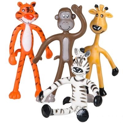 Got-SpecialKIDS|4" Bendable Zoo Animals