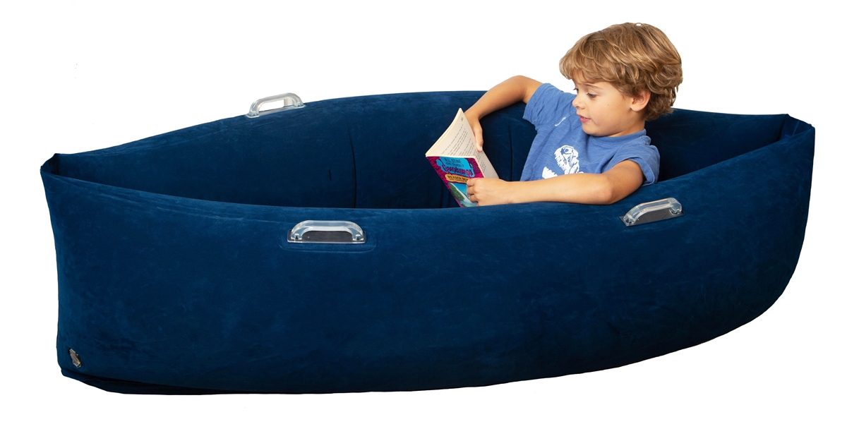 Soft Inflatable Deep Pressure Pea Pod for Kids & Adults