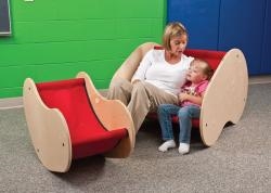 Got Special KIDS|Reversible Rocking or Stationary Chair - Single or Double