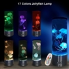 Playlearn Round Jellyfish Lamp with Remote