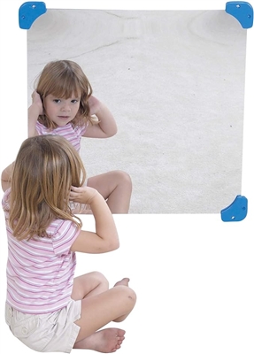 Got Special KIDS|24 x 24-Inch Shatter-Resistant Mirror w/ Colorful Soft Edges
