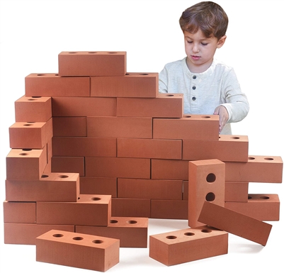 Got Special KIDS| Foam Brick Building Blocks - Actual Brick Size