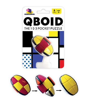 Got Special KIDS|Brainwright QBoid  1-2-3 Easy to Hold Pocket Puzzle Fidget