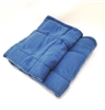 Got Special KIDS| Weighted Blanket is made with non-toxic, washable plastic pellets. The pellets are evenly distributed in a quilted pattern so as to prevent weight shifting.