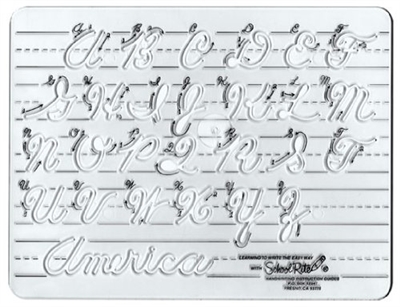 Got Special KIDS|School-Rite Handwriting Cursive - upper case