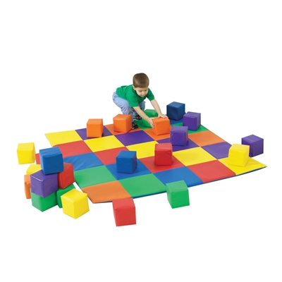Got-SpecialKIDS|Children's Factory Patchwork Mat & Block Set